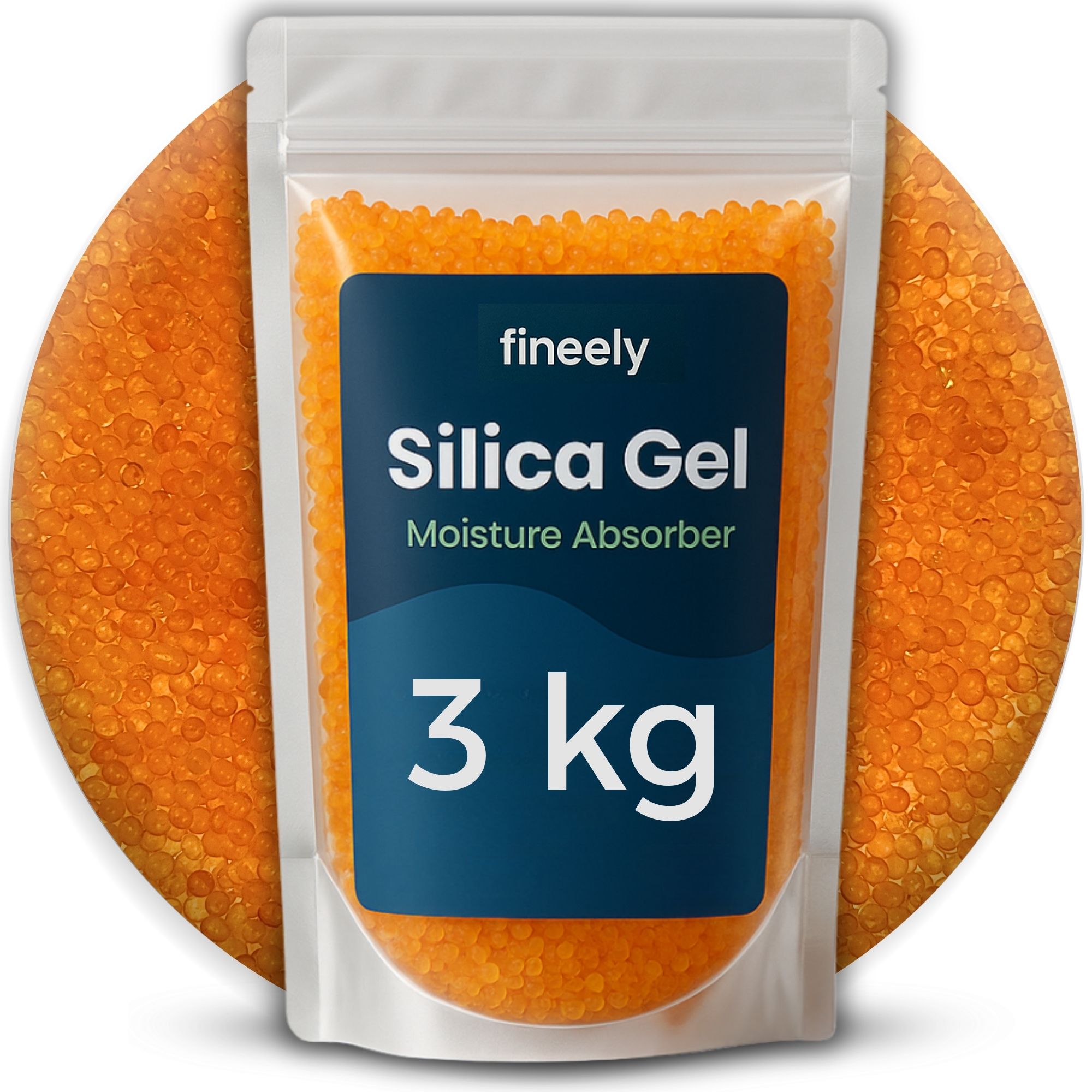 Silica Gel pomarańczowy żel krzemionkowy 3 kg zdjęcie 1