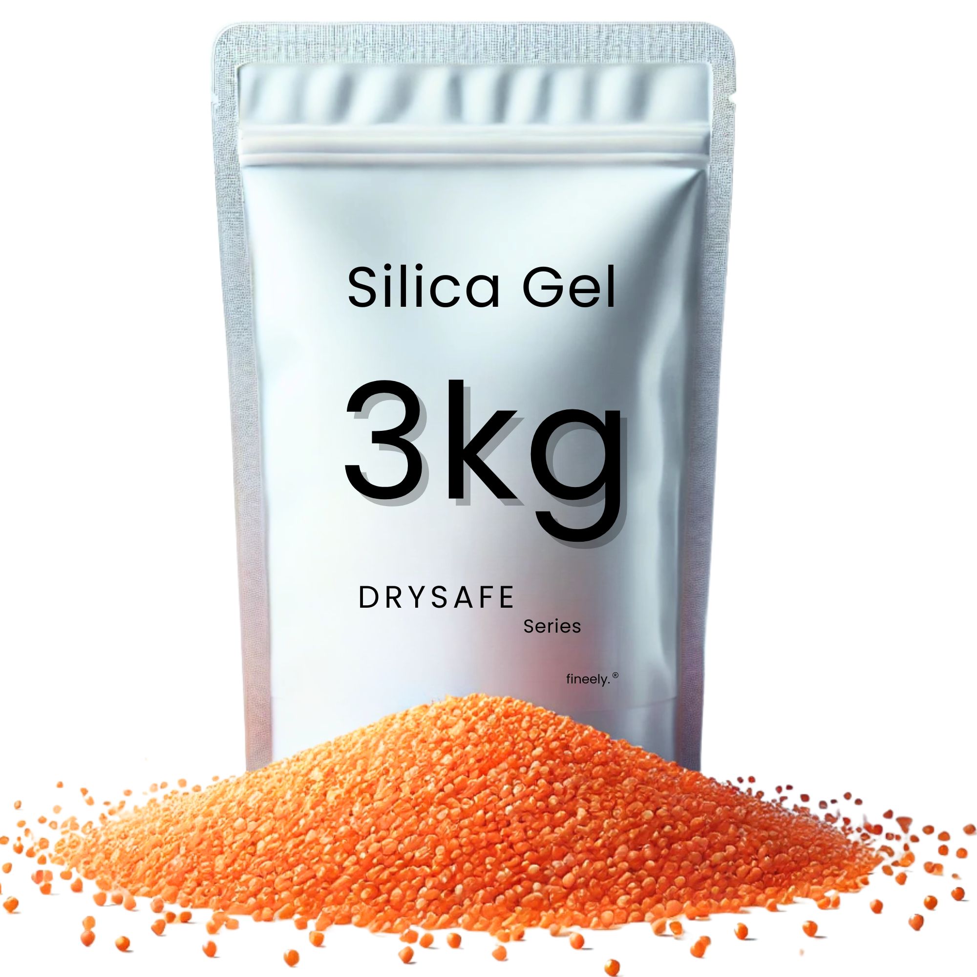 Silica Gel 3kg Pomarańczowy żel krzemionkowy zdjęcie 1