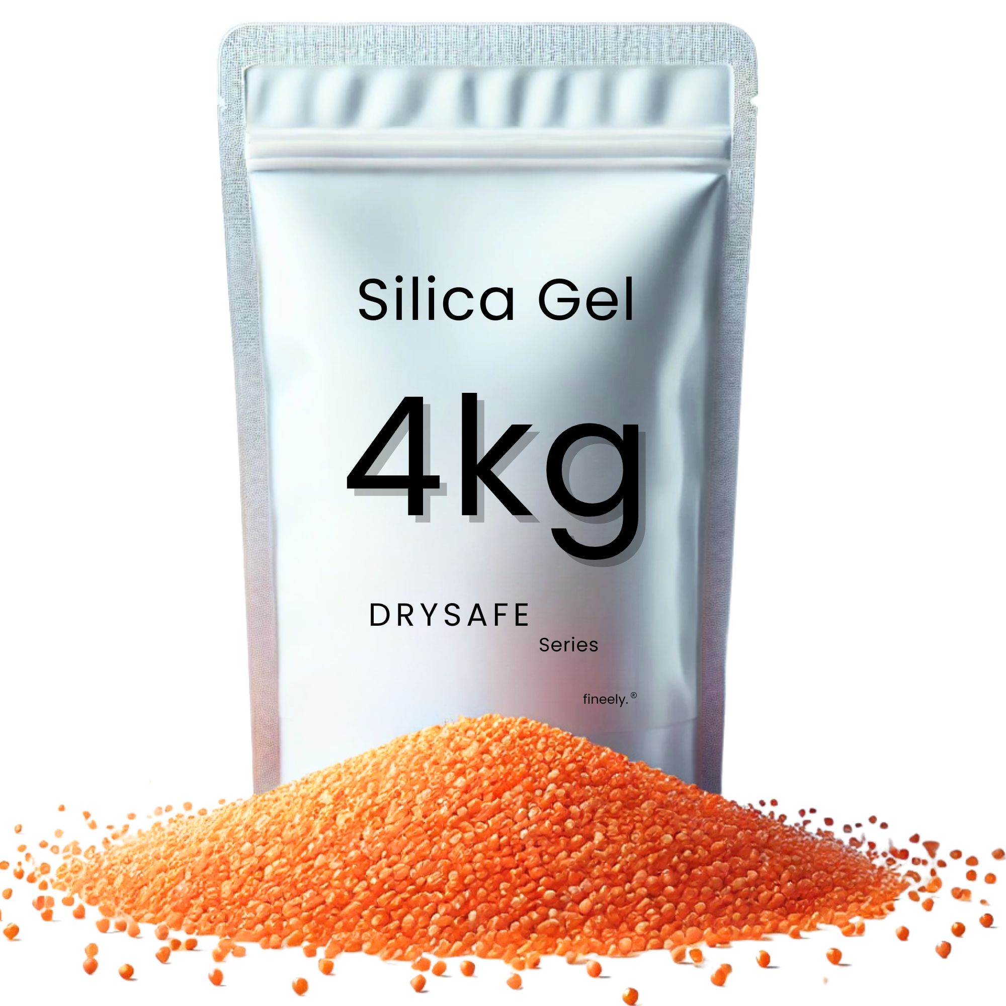 Silica Gel 4kg Pomarańczowy żel krzemionkowy zdjęcie 1