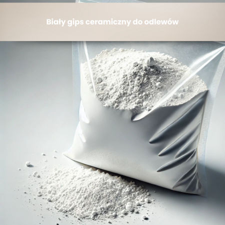 Biały gips ceramiczny do odlewów 4kg - Fineely zdjęcie 2