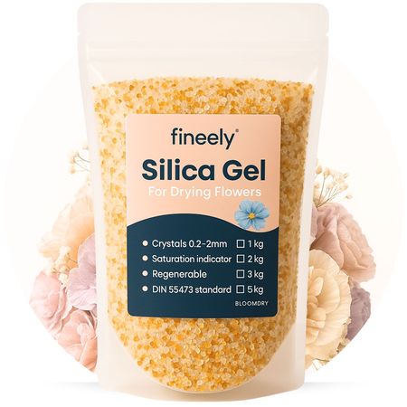 SILICA GEL do suszenia kwiatów 5 kg
